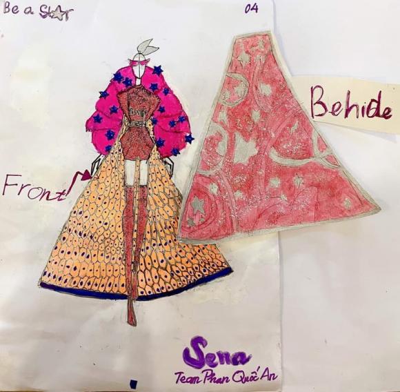 Sena Minh Anh, Nhà thiết kế tương lai nhí