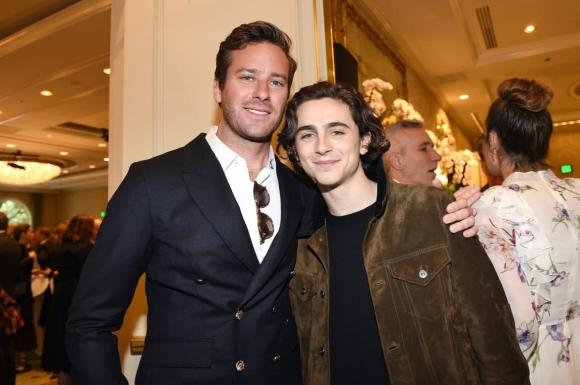armie hammer, call me by your name, scandal sao hollywood
