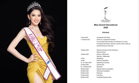 á hậu Ngọc Thảo, á hậu Kiều Loan, sao Việt, Miss Grand International 2020