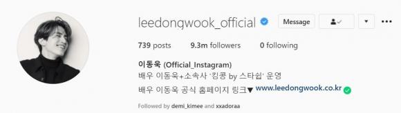 Lee Min Ho,  diễn viên Hàn Quốc được người hâm mộ theo dõi nhiều nhất trên Instagram, sao Hàn, Kim Soo Hyun, Cha Eun Woo, Lee Jong Suk, Park Seo Jun