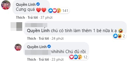 Quyền Linh, Quyền Linh sinh con thứ ba, sao Việt 