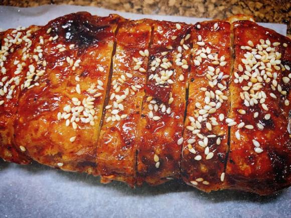 vịt quay chay, cách làm món vịt quay chay, món ăn ngon 