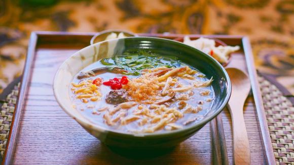 bún thang, công thức nấu bún thang, cách làm bún thang