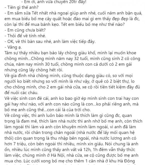 biết tiền cho bố  mẹ vợ, chồng giàu, lấy chồng giàu