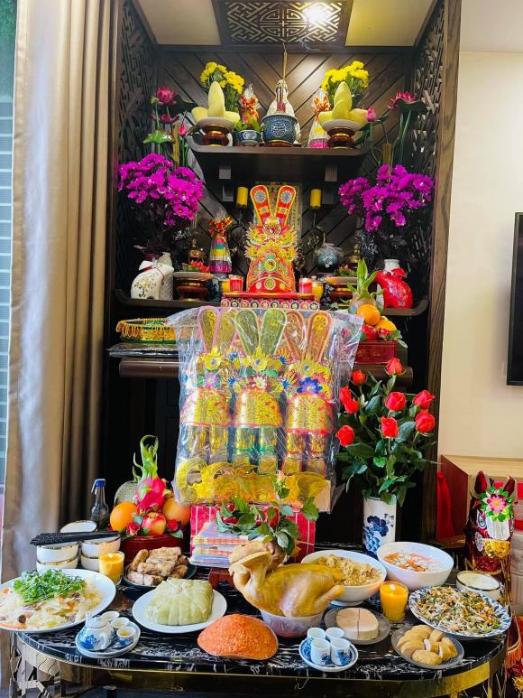Ông Công Ông Táo, sao Việt, mâm cỗ cúng Ông Công Ông Táo