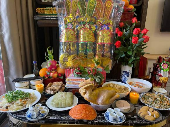 Ông Công Ông Táo, sao Việt, mâm cỗ cúng Ông Công Ông Táo