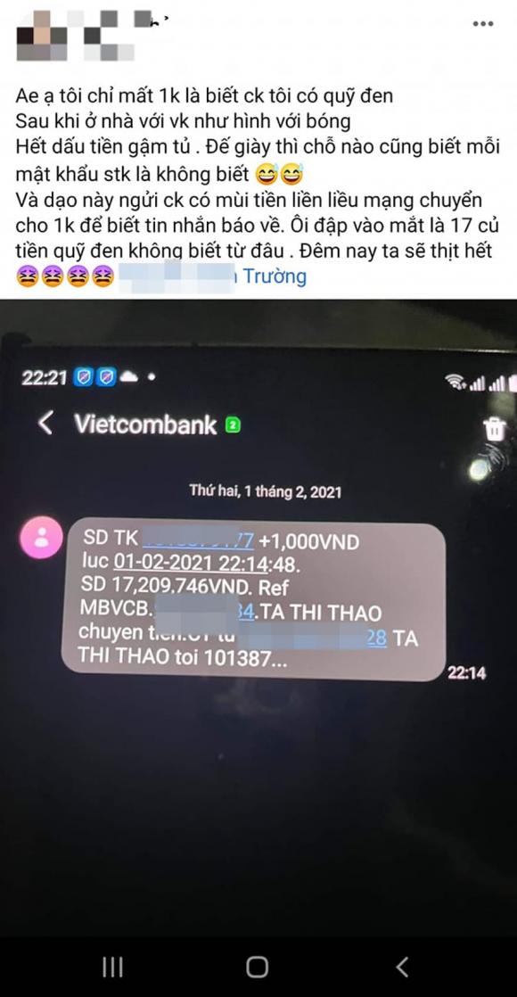 quỹ đen, quỹ đen của chồng, chuyện vợ chồng