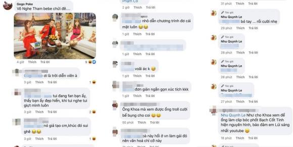 Thắm Bebe, Quỳnh Như, Hoàng Anh, nam diễn viên, 