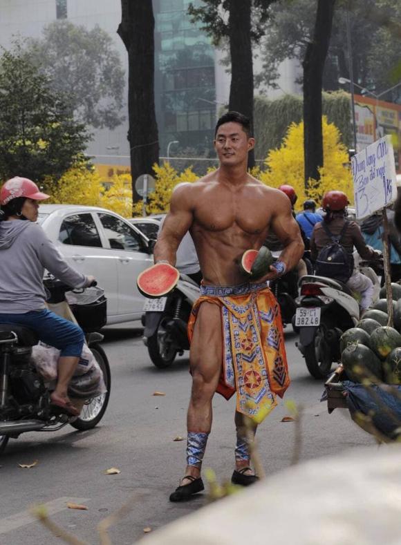 trai đẹp bán quất, Mai An Tiêm, trai cơ bắp