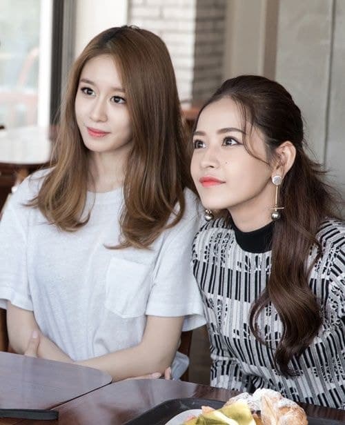 sao hàn việt, chung khung hình, chụp anh cùng, selife, sao việt,