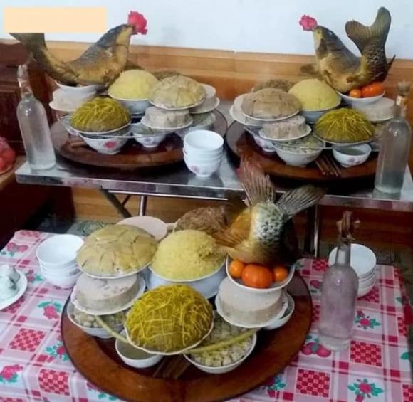 mâm cỗ ngày tết, mâm cỗ thái bình, cách làm mâm cỗ