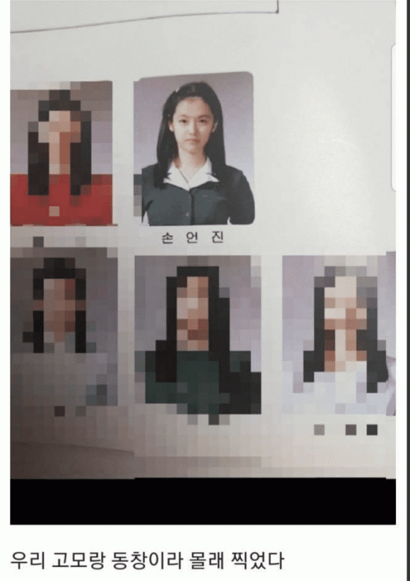 son ye jin, ảnh kỷ yếu, sao hàn