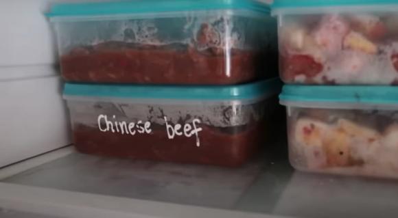 bà mẹ 16 con, cách sắp xếp tủ lạnh