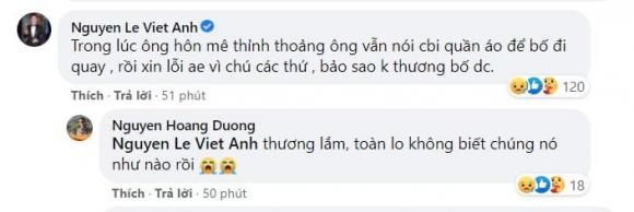 Việt Anh, NSND Hoàng Dũng, NS Hoàng Dũng qua đời