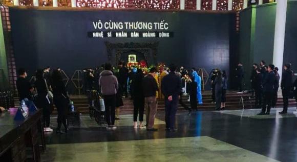 NSND Hoàng Dũng, tang lễ NSND Hoàng Dũng, sao Việt