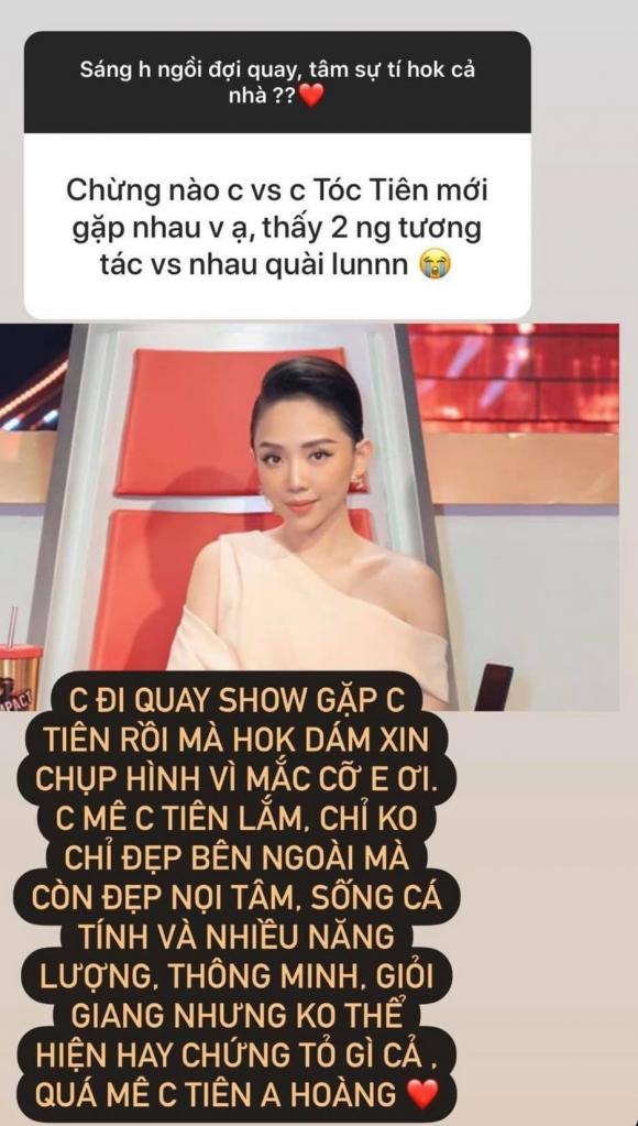 Diệu Nhi, Tóc Tiên, sao Việt