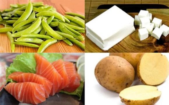 bổ sung sắt, thực phẩm nhiều sắt