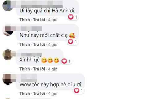 Hà Anh, Hà Anh làm tóc, tóc đẹp 