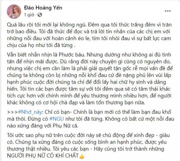 Đào Hoàng Yến, diễn viên Đào Hoàng Yến, sao Việt