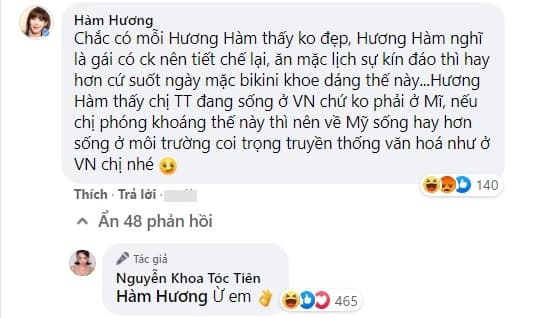 ca sĩ Tóc Tiên, siêu mẫu Võ Hoàng Yến, sao Việt