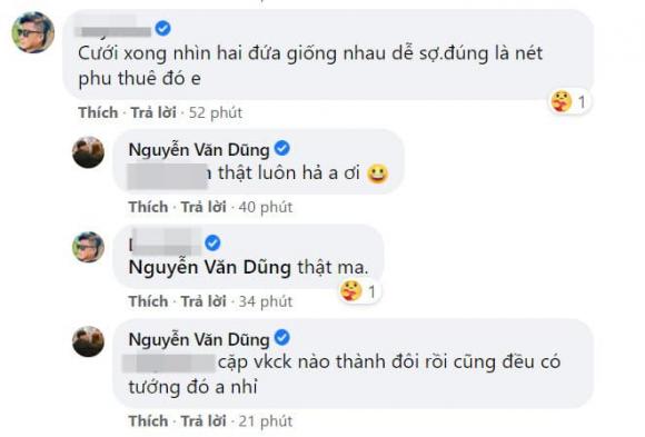 Văn Dũng, Vóc Đỗ, sao Việt