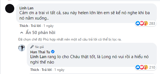 Hàn Thái Tú, Vân Quang Long, sao Việt, 
