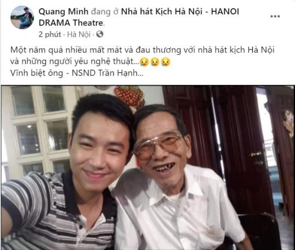 NSND Trần Hạnh, NSND Trần Hạnh qua đời, sao Việt