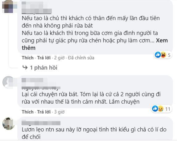 rửa bát, rửa bát khi về ra mắt, thanh niên 