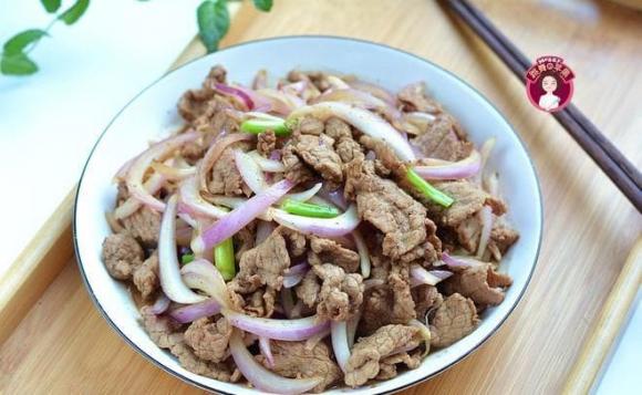 món ngon mỗi ngày, ẩm thực gia đình, thịt bò xào hành tây