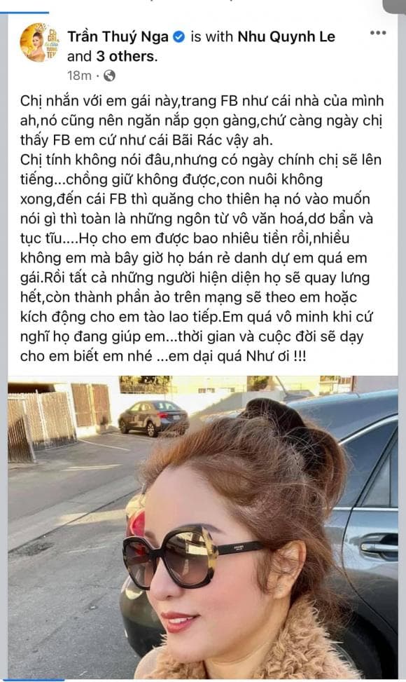 hoàng anh, quỳnh như, vợ cũ hoàng anh, thắm bebe