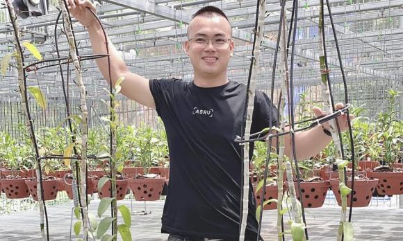 Hoàng Ngọc Huyên, Hoa lan, Lan đột biến