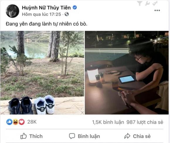 Nhạc sĩ tiên tiên,tiên tiên có bồ,sao việt