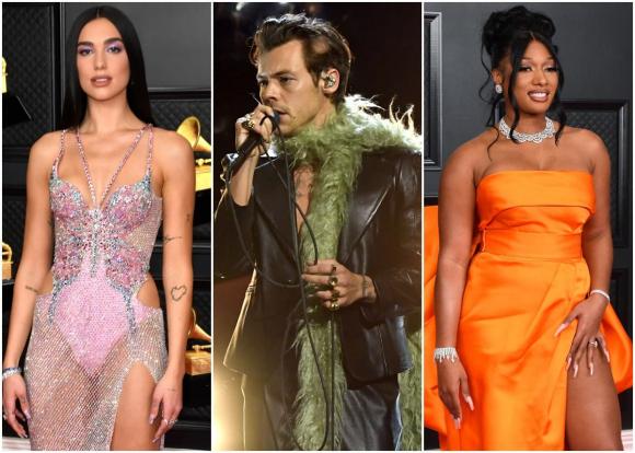 BTS , Taylor Swift , Billie Eilish, Cardi B, Doja Cat, Harry Styles, Dua Lipa, Grammy 2021