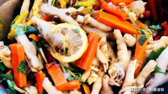 món ngon mỗi ngày, chân gà ngâm sả ớt, ẩm thực gia đình