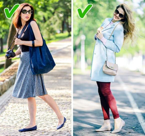 phối giày, phối giày với trang phục, thời trang 