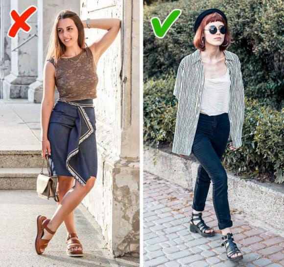 phối giày, phối giày với trang phục, thời trang 