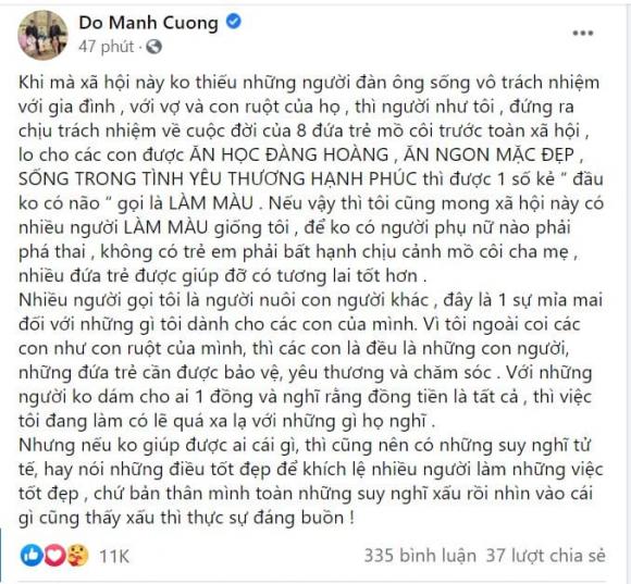 NTK Đỗ Mạnh Cường, Đỗ Mạnh Cường, con nuôi Đỗ Mạnh Cường