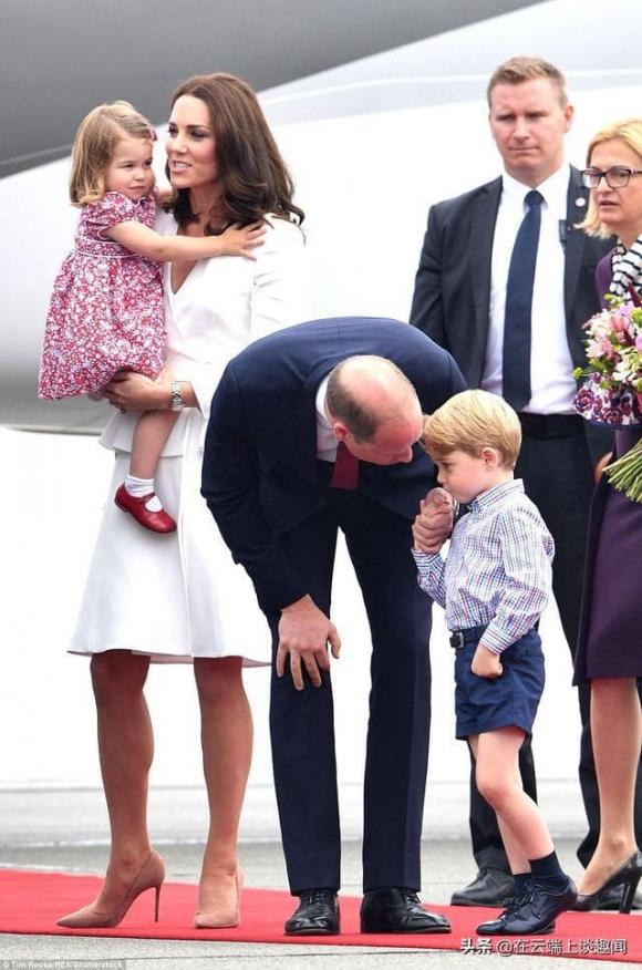 công nương kate, hoàng tử william, william kate, dạy con