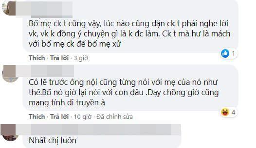 con dâu, bố mẹ chồng, dạy chồng 