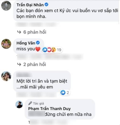 Thanh Duy, Kí ức vui vẻ, Sao Việt