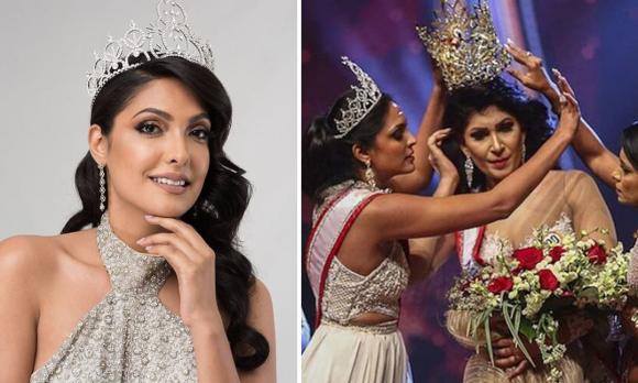  Hoa hậu quý bà Sri Lanka, Caroline Jurie, giật vương miện