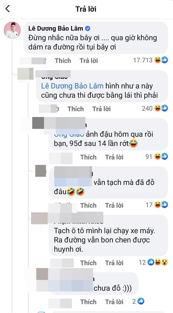 Lê Dương Bảo Lâm, Nam diễn viên, Sao Việt