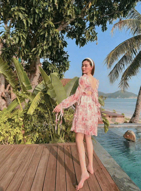 Á hậu Tường San, Chồng đại gia, Bụng bầu, Sao Việt