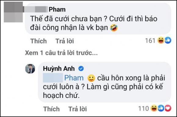 Huỳnh Anh, Bạch Lan Phương, Sao Việt, Hẹn hò 