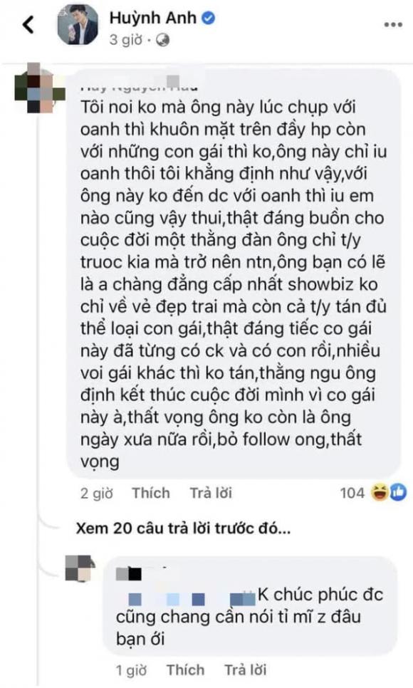 diễn viên Huỳnh Anh, MC Hoàng Oanh, sao Việt