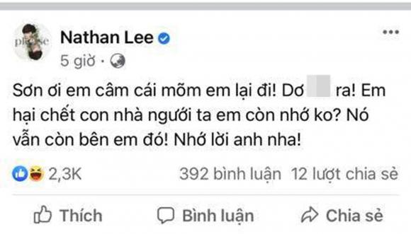 Cao Thái Sơn, Nathan Lee, sao Việt