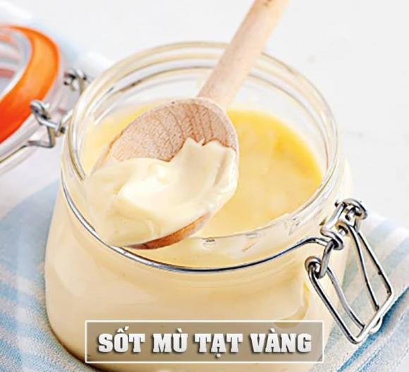 sốt kem, sốt dâu tây, sốt mắm me, sốt ô liu, sốt bơ trứng, sốt nấm tươi