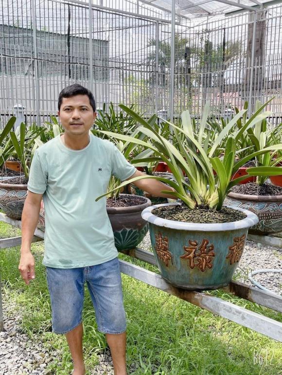 Vườn lan chí tâm, nghệ nhân hà chí tâm, chăm sóc hoa lan