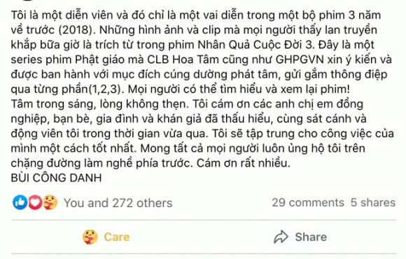 174890314_271899714360673_7456982167643874789_n-ngoisaovn-w650-h415 2 Diễn viên Hồng Ánh, Bùi Công Danh, Võ Hoàng Yên