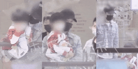 Huỳnh hiểu minh chăm con 1 huỳnh hiểu minh, angelababy, bọt biển nhỏ